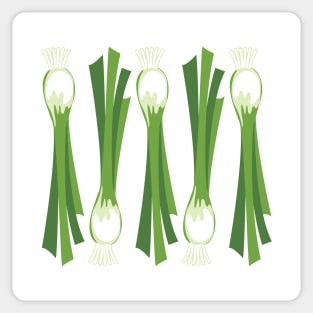 Green onions Sticker